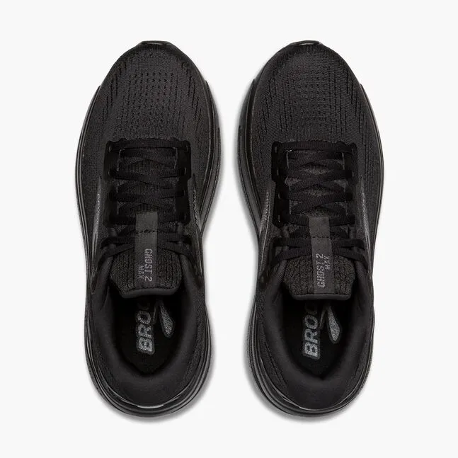 Brooks Mens Ghost Max 2 Running Shoe in Black/Black/Ebony