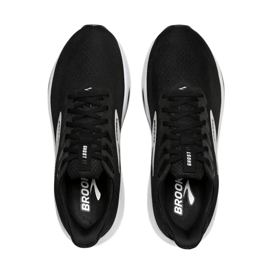 Brooks Women's Ghost 17 Dynamic Road Running Sneaker - Black/Grey/White