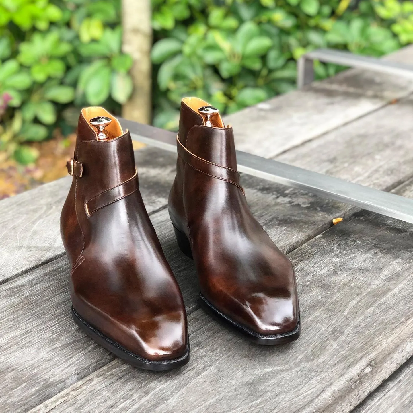 Brown Leather Alvor Slip On Jodhpur Boots - Boots