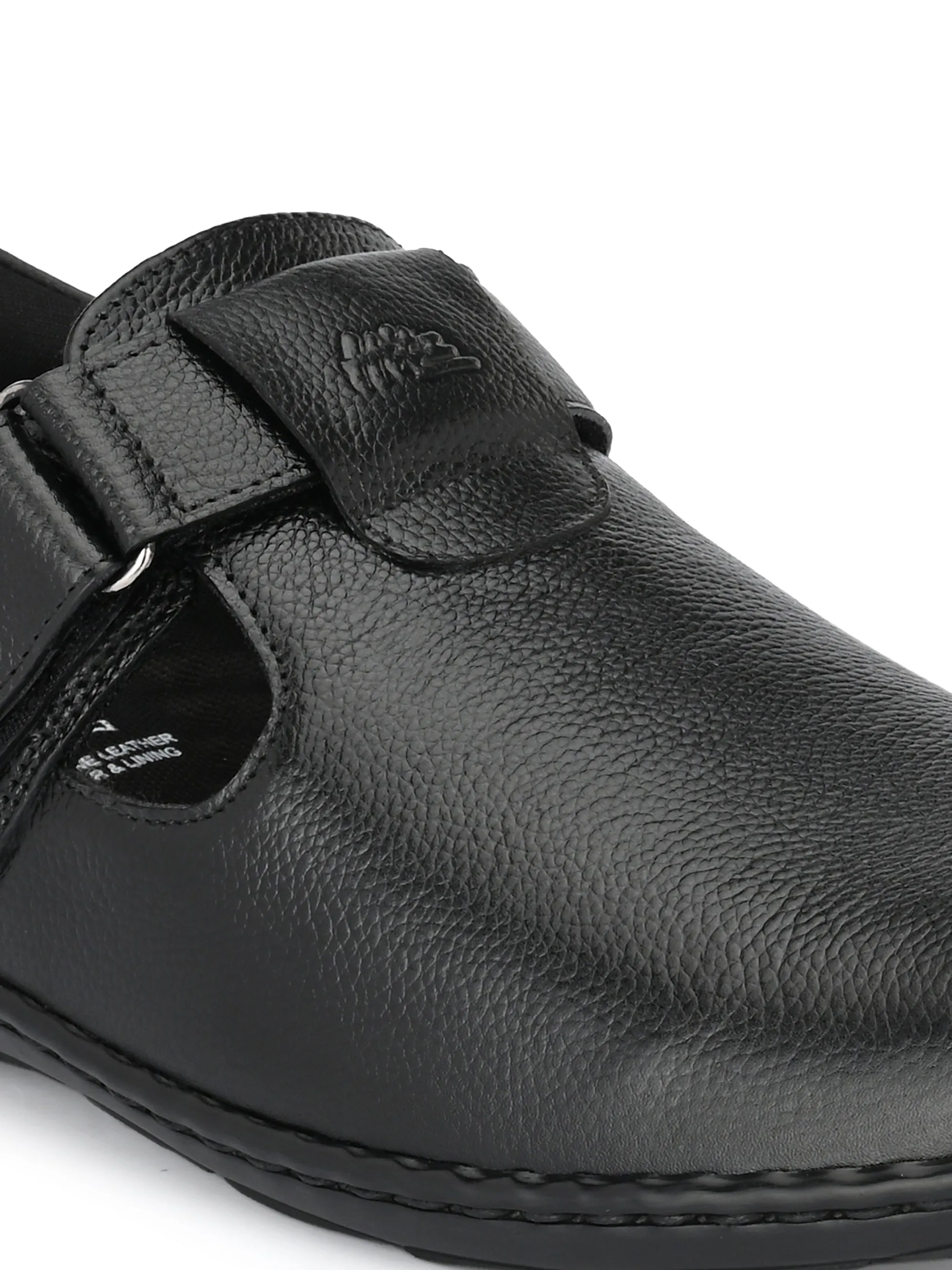 Brunel Leather Velcro Roman Sandals HT