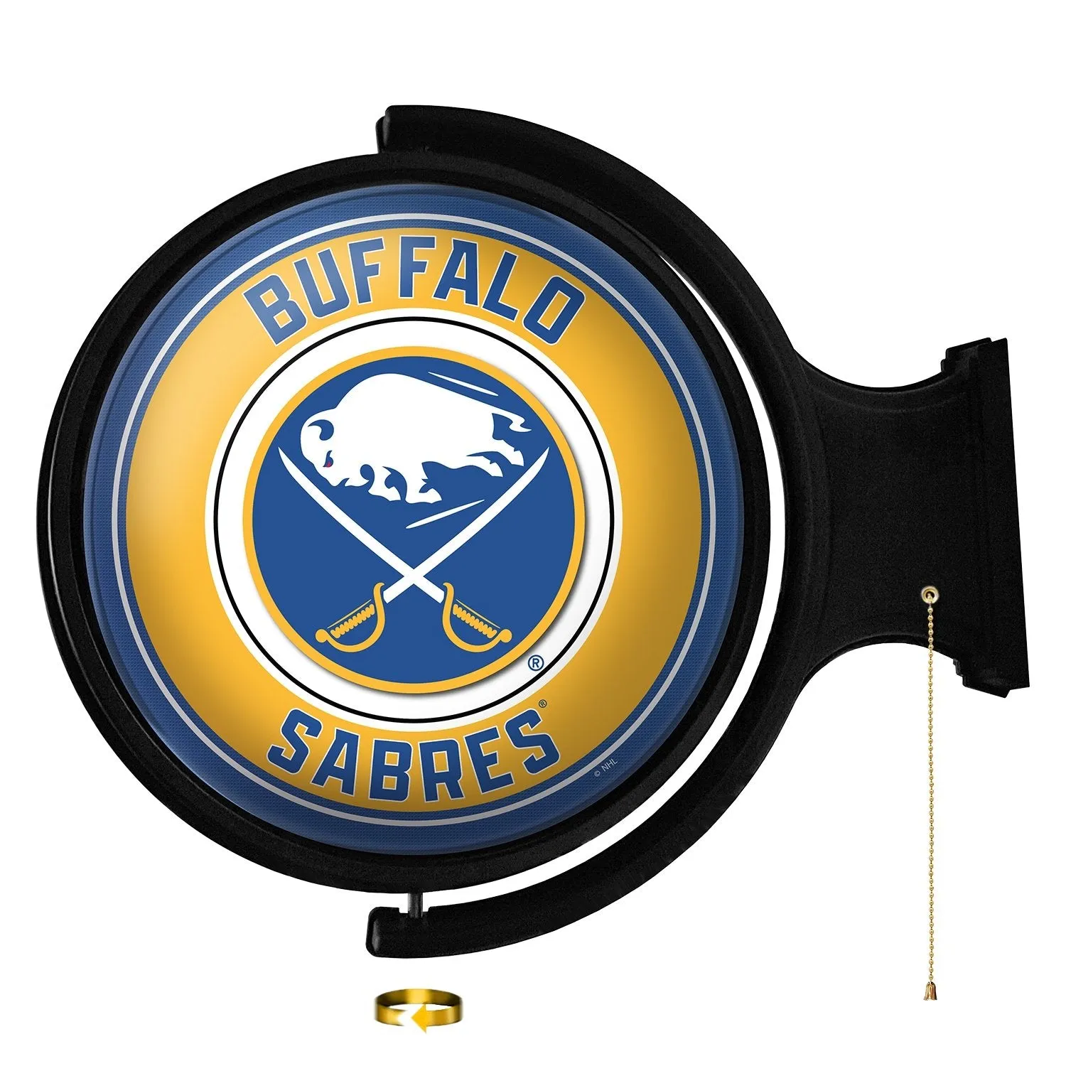 Buffalo Sabres: Original Round Rotating Lighted Wall Sign
