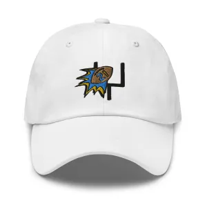 Caden's "Kickin' Down Barriers" Hat (White)