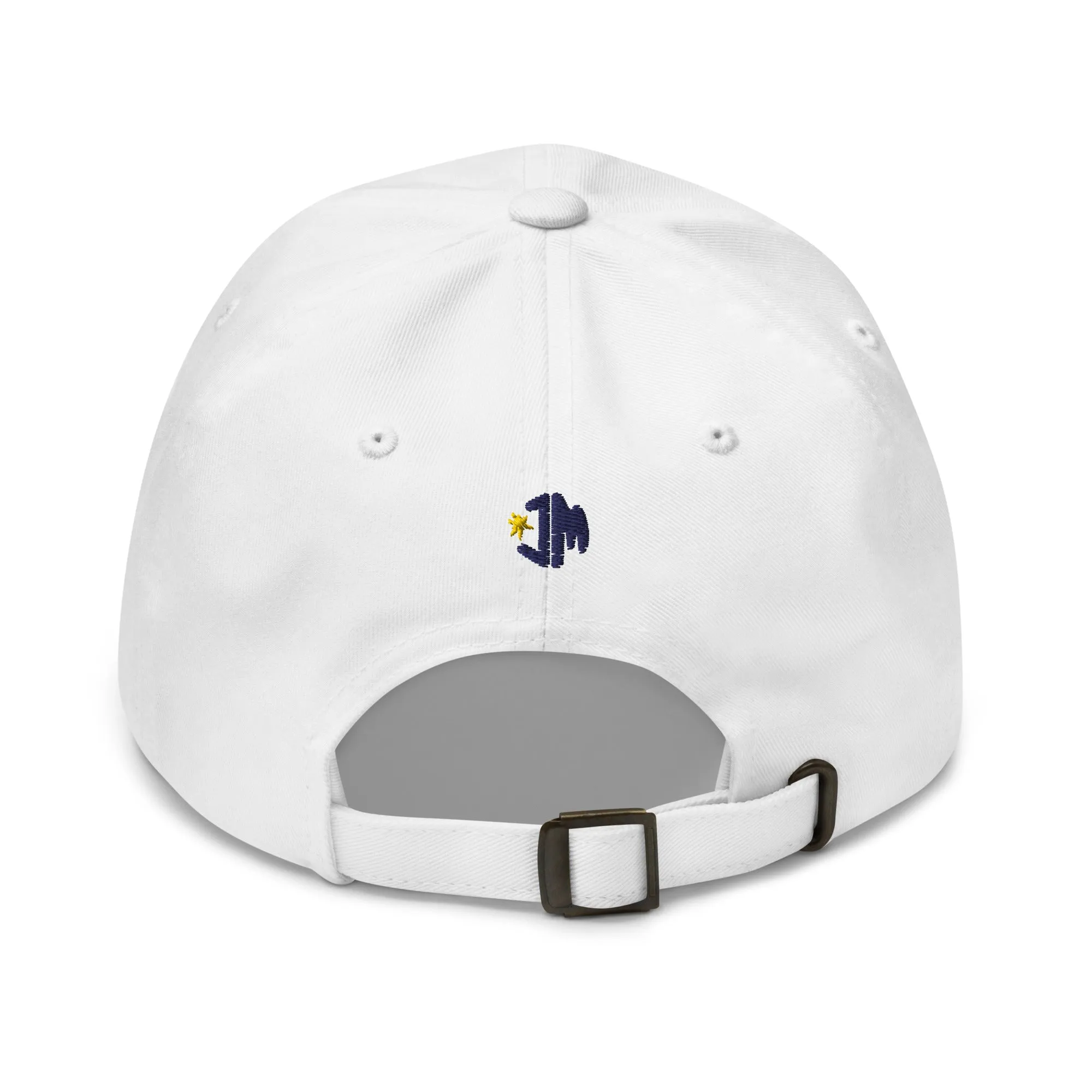 Caden's "Kickin' Down Barriers" Hat (White)