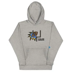 Caden's "Kickin' Down Barriers" Hoodie (Grey)