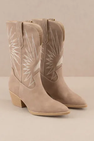 Camie Boots - Cedarwood
