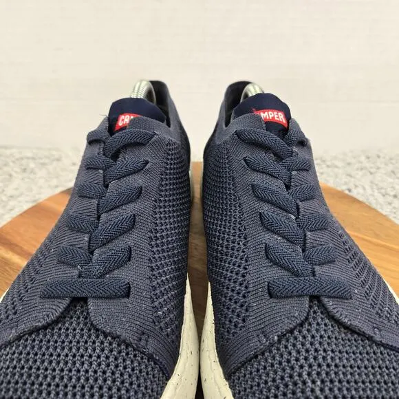 Camper Peu Touring Low Top Blue Knit Casual Lifestyle Daily Slip Sneaker Mens 43