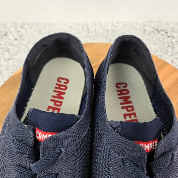 Camper Peu Touring Low Top Blue Knit Casual Lifestyle Daily Slip Sneaker Mens 43