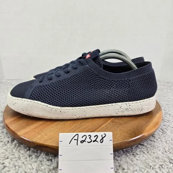 Camper Peu Touring Low Top Blue Knit Casual Lifestyle Daily Slip Sneaker Mens 43