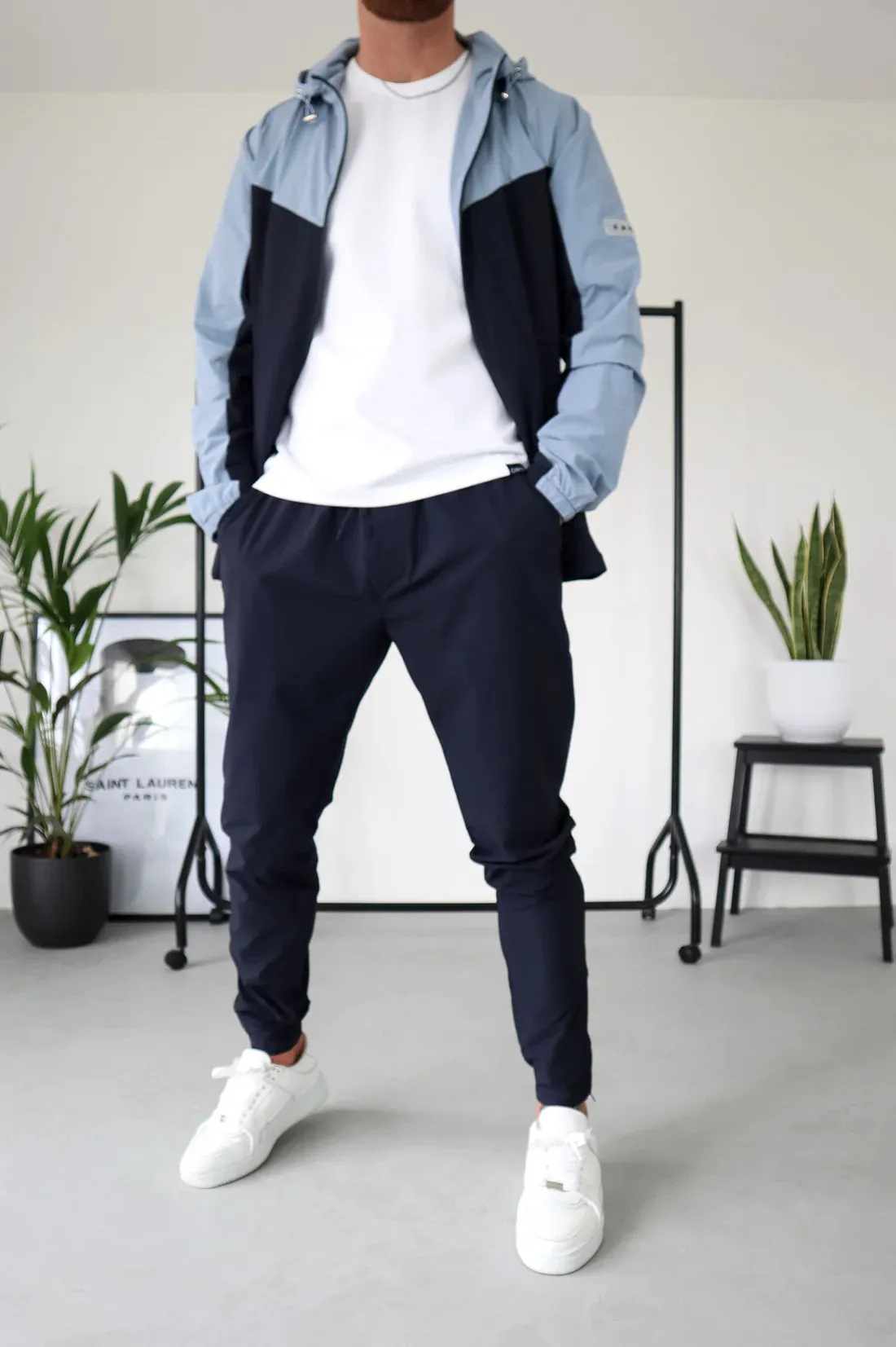 Capo Technical Track Jacket Navy Blue