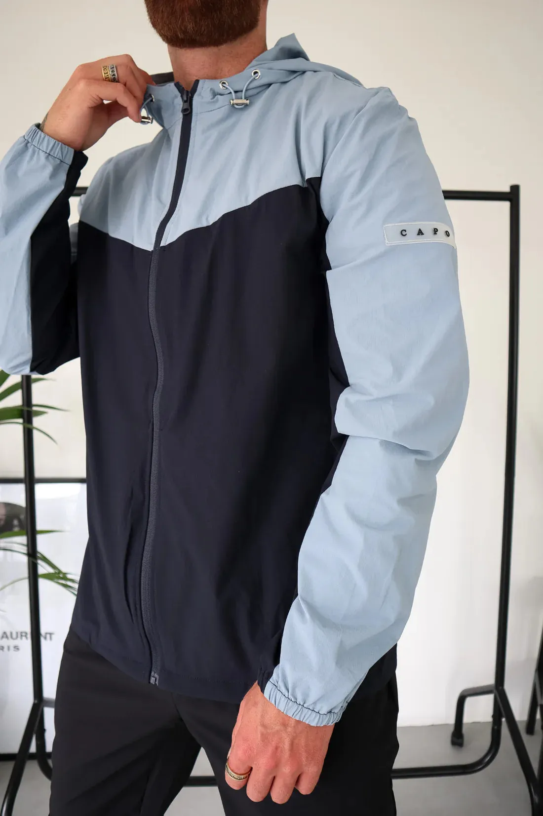 Capo Technical Track Jacket Navy Blue