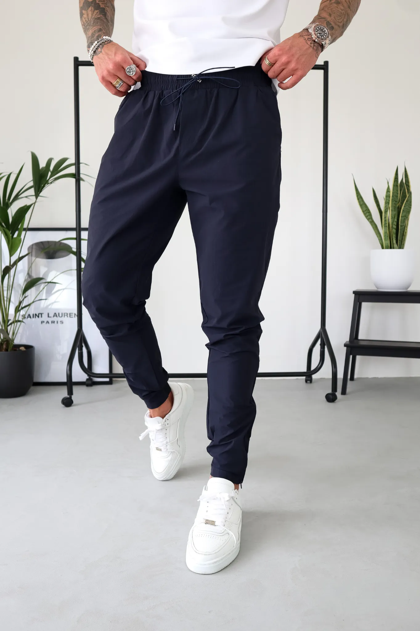 Capo Technical Track Pant Navy Blue