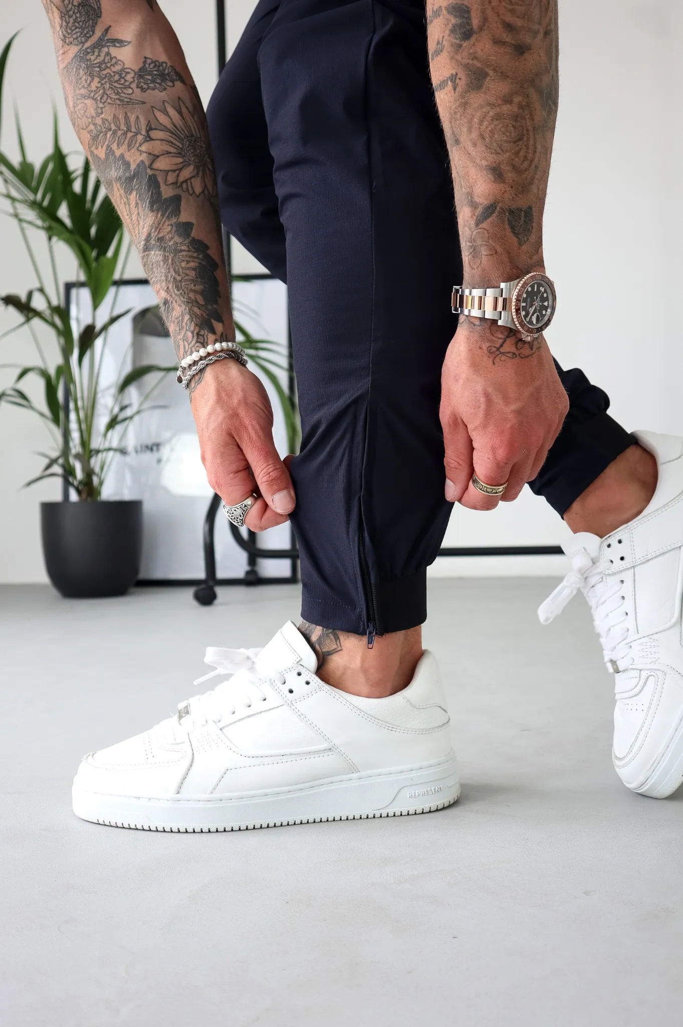 Capo Technical Track Pant Navy Blue