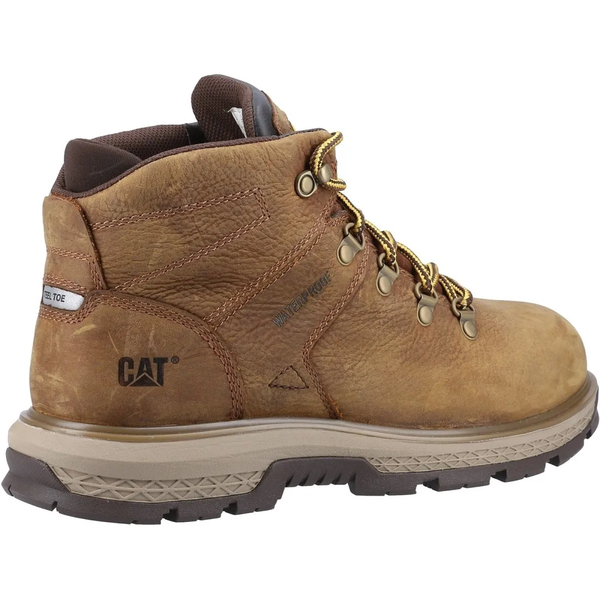 Caterpillar Exposition Waterproof Steel Toe Safety Hiker Boots