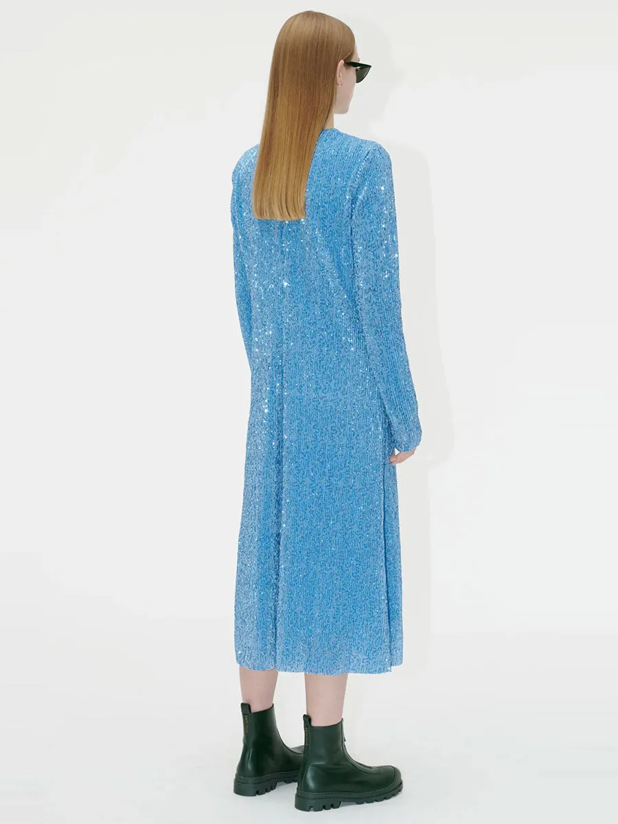 Celsia Dress - Hydrangea
