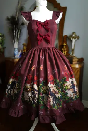 Christmas Special Krampus Dress Chocolate