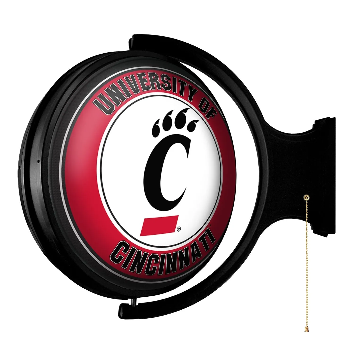Cincinnati Bearcats: Original Round Rotating Lighted Wall Sign