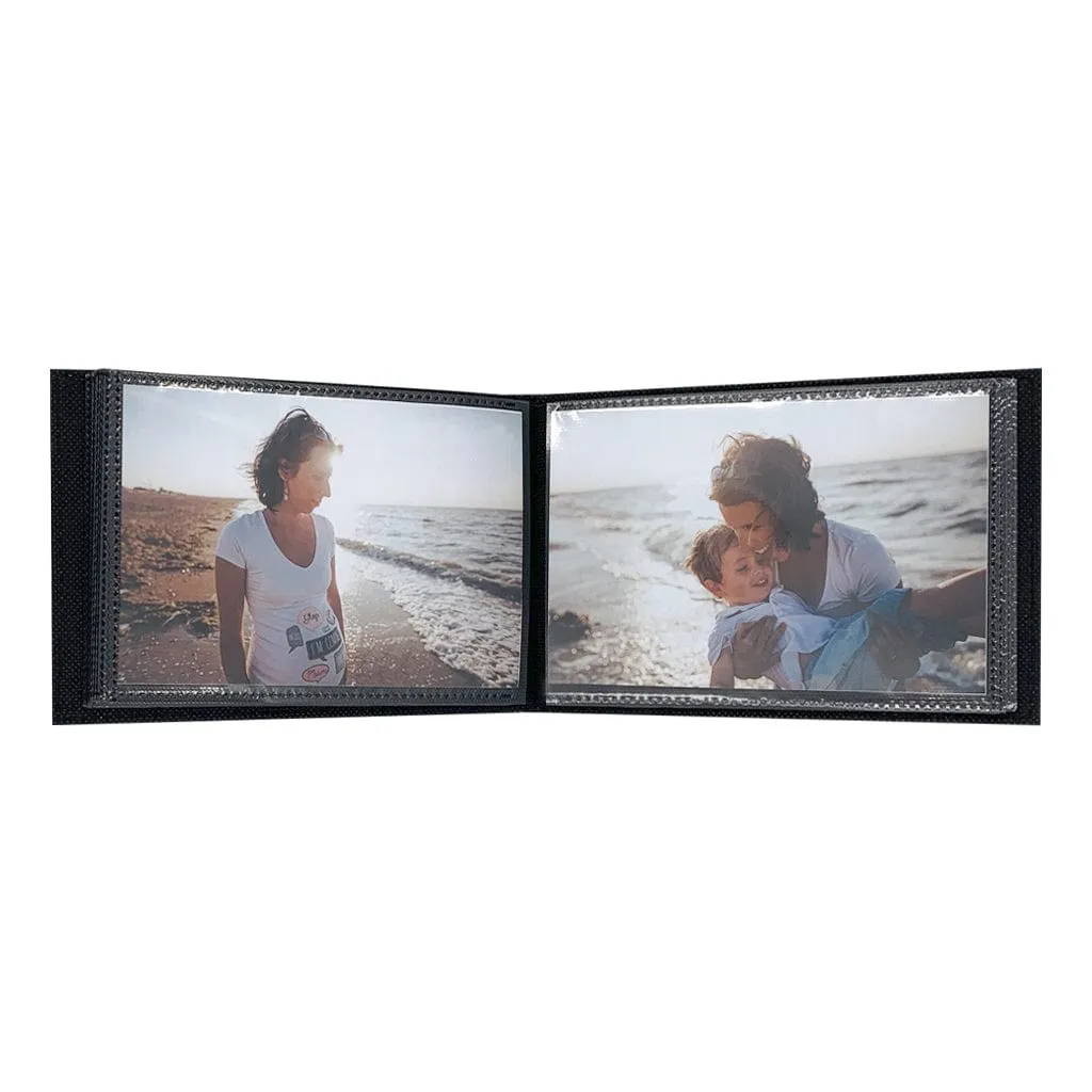 Citi Leather Teal Pocket Photo Wallet - 3 Pack Bundle