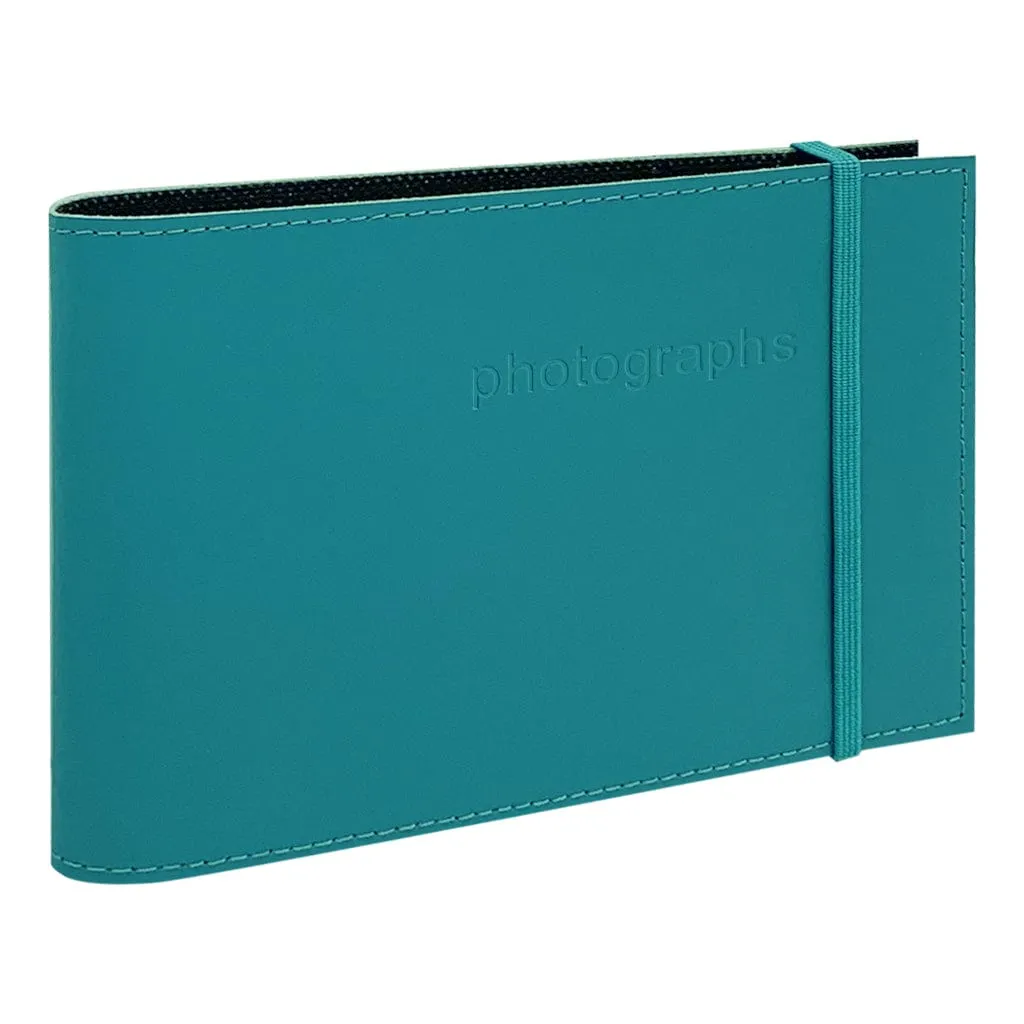 Citi Leather Teal Pocket Photo Wallet - 3 Pack Bundle