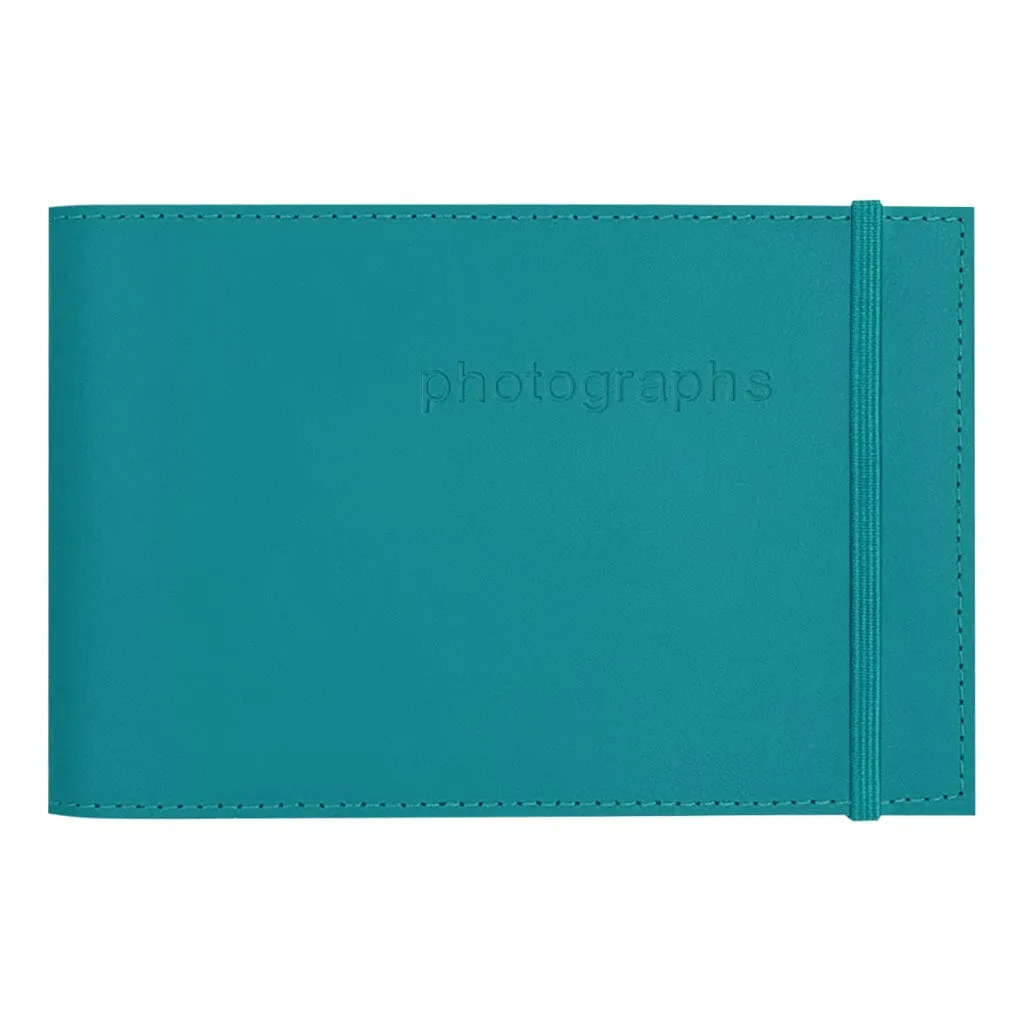 Citi Leather Teal Pocket Photo Wallet - 3 Pack Bundle