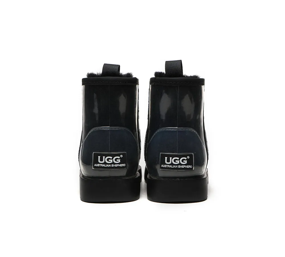 Clear Waterproof and Shearling Classic Boots