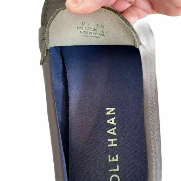 Cole Haan 10M mens‎ brown Hyannis penny loafer