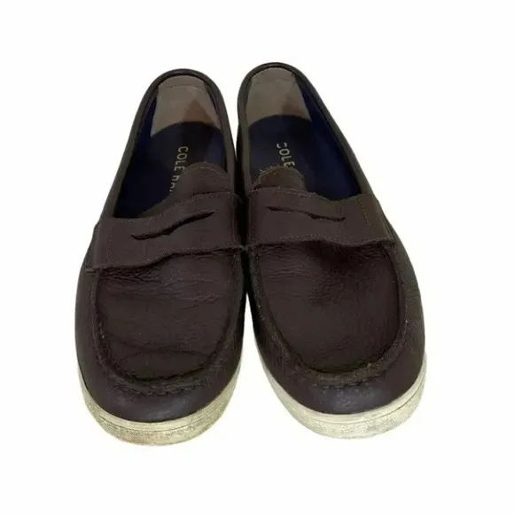 Cole Haan 10M mens‎ brown Hyannis penny loafer
