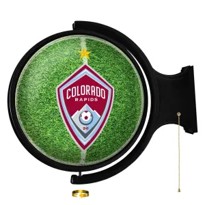 Colorado Rapids: Pitch - Original Round Rotating Lighted Wall Sign