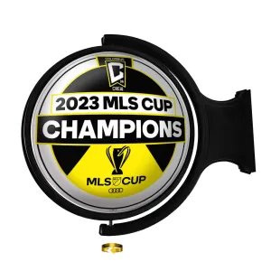 Columbus Crew: MLS Cup Champs - Round Rotating Lighted Wall Sign