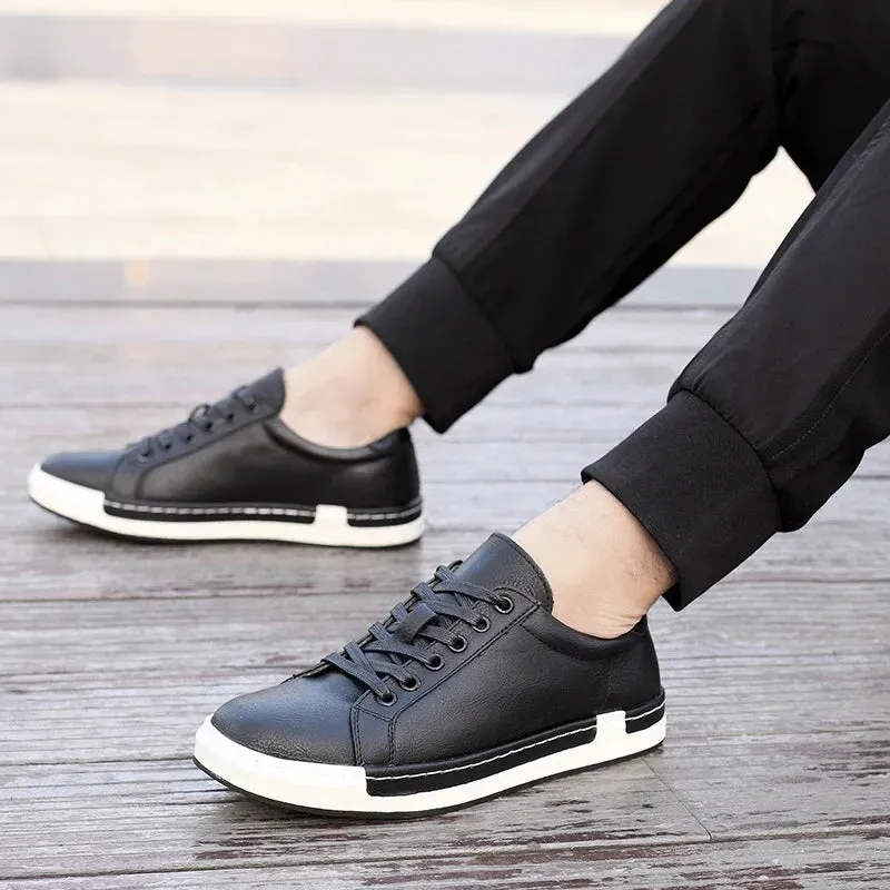 ComfortFlex Herren Leder Sneakers