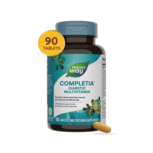Completia® Diabetic Multi-Vitamin (Iron Free)