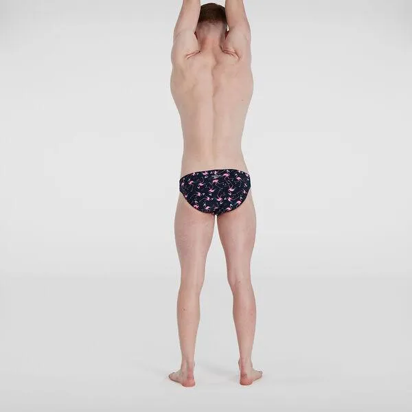 COSTUME SPEEDO ENDURANCE   UOMO SLIP NUOTO PISCINA FENICOTTERI