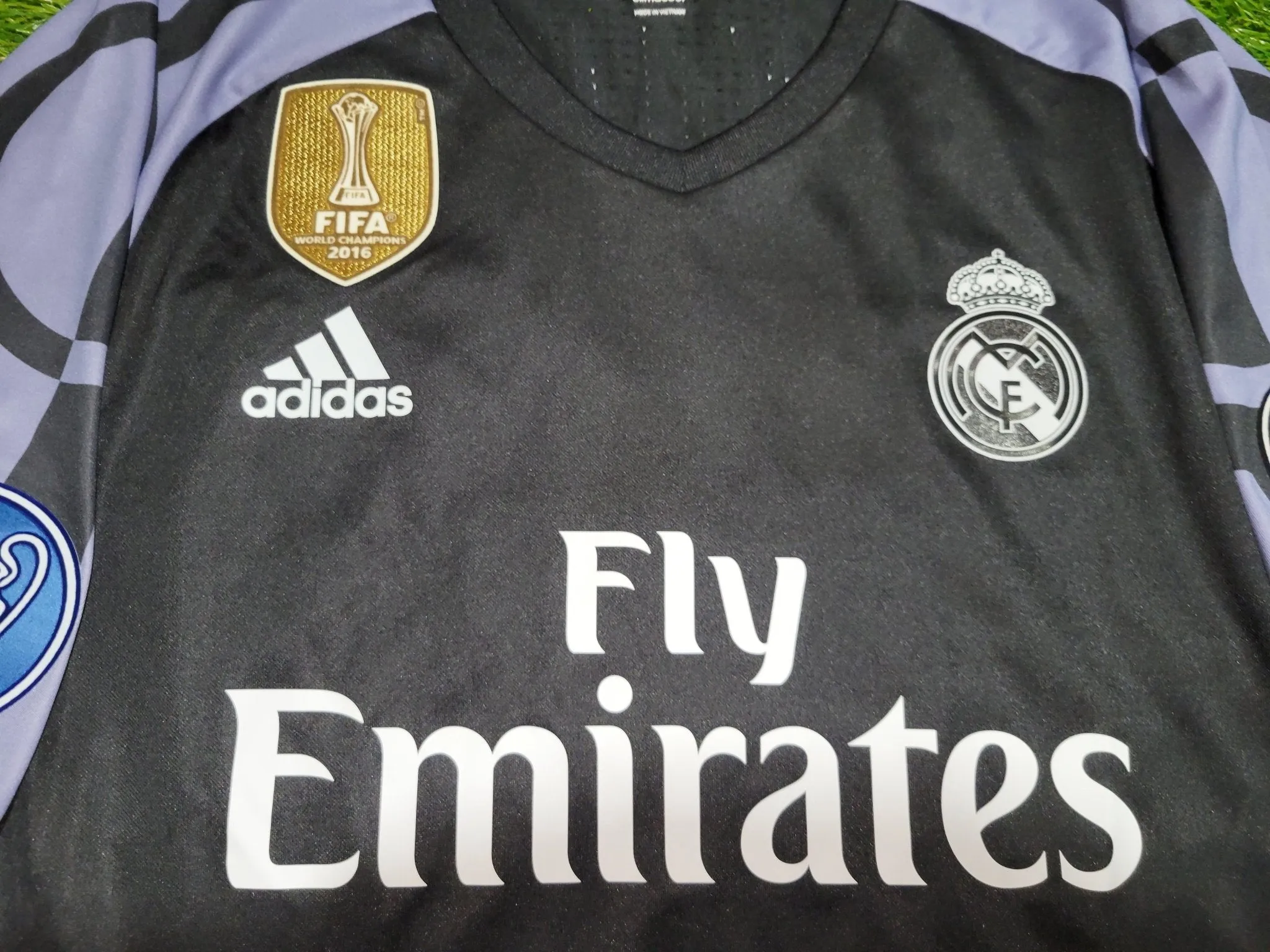 Cristiano Ronaldo Real Madrid 2016 2017 PLAYER ISSUE ADIZERO Third Soccer Jersey Shirt XL SKU# AI5138