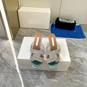 Cross Versatile Rhinestone High Heels