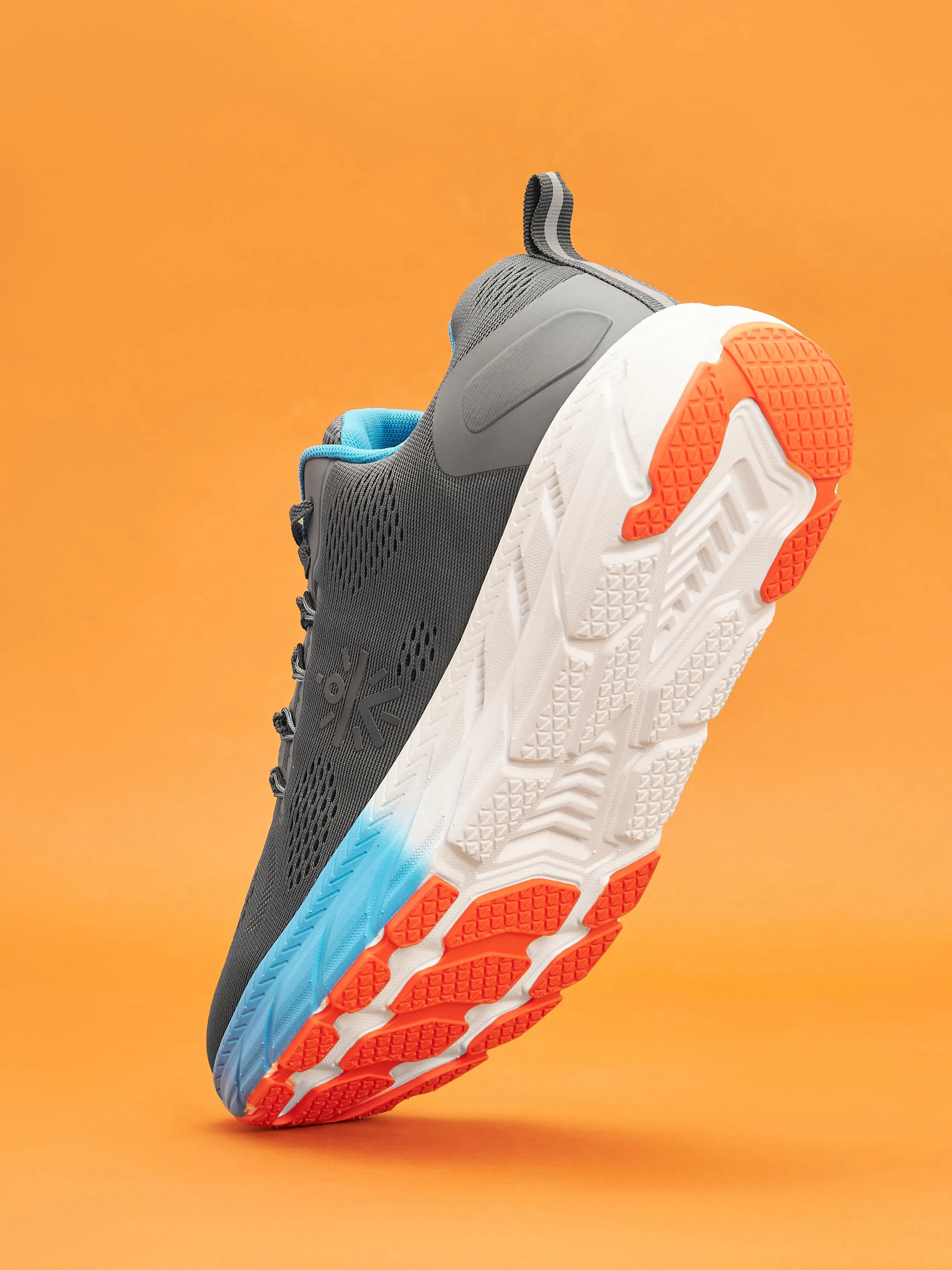 cult EZ  Ryde Men Running Shoes - Carbon Grey/Blue