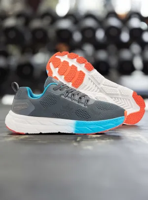 cult EZ  Ryde Men Running Shoes - Carbon Grey/Blue