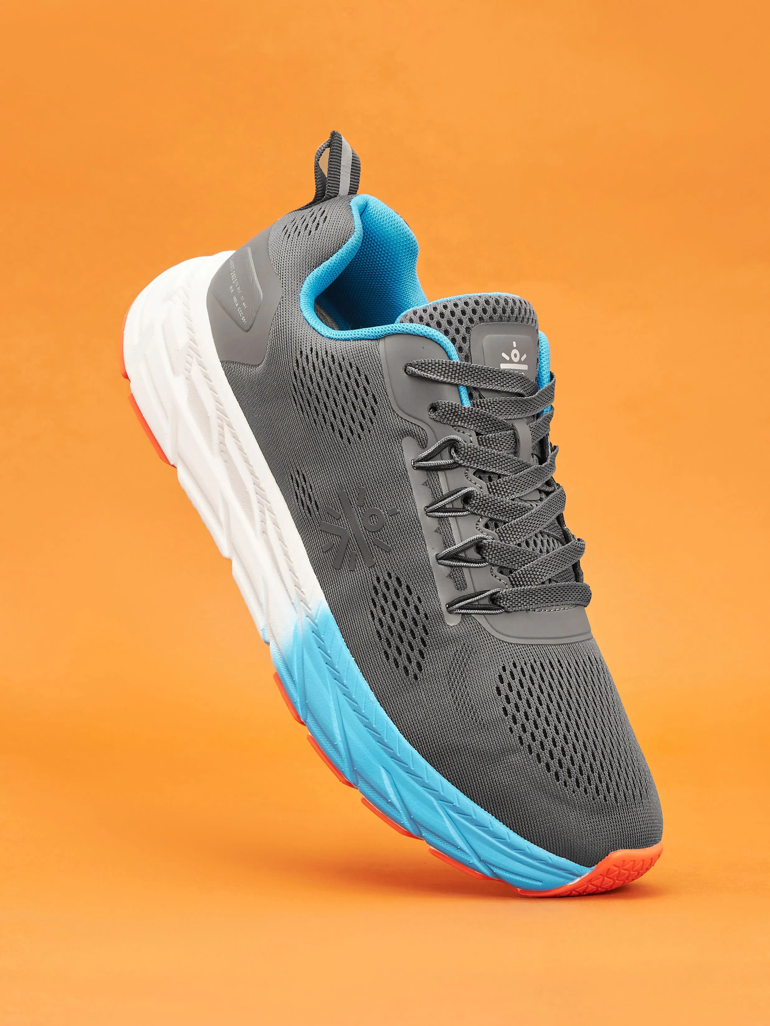 cult EZ  Ryde Men Running Shoes - Carbon Grey/Blue