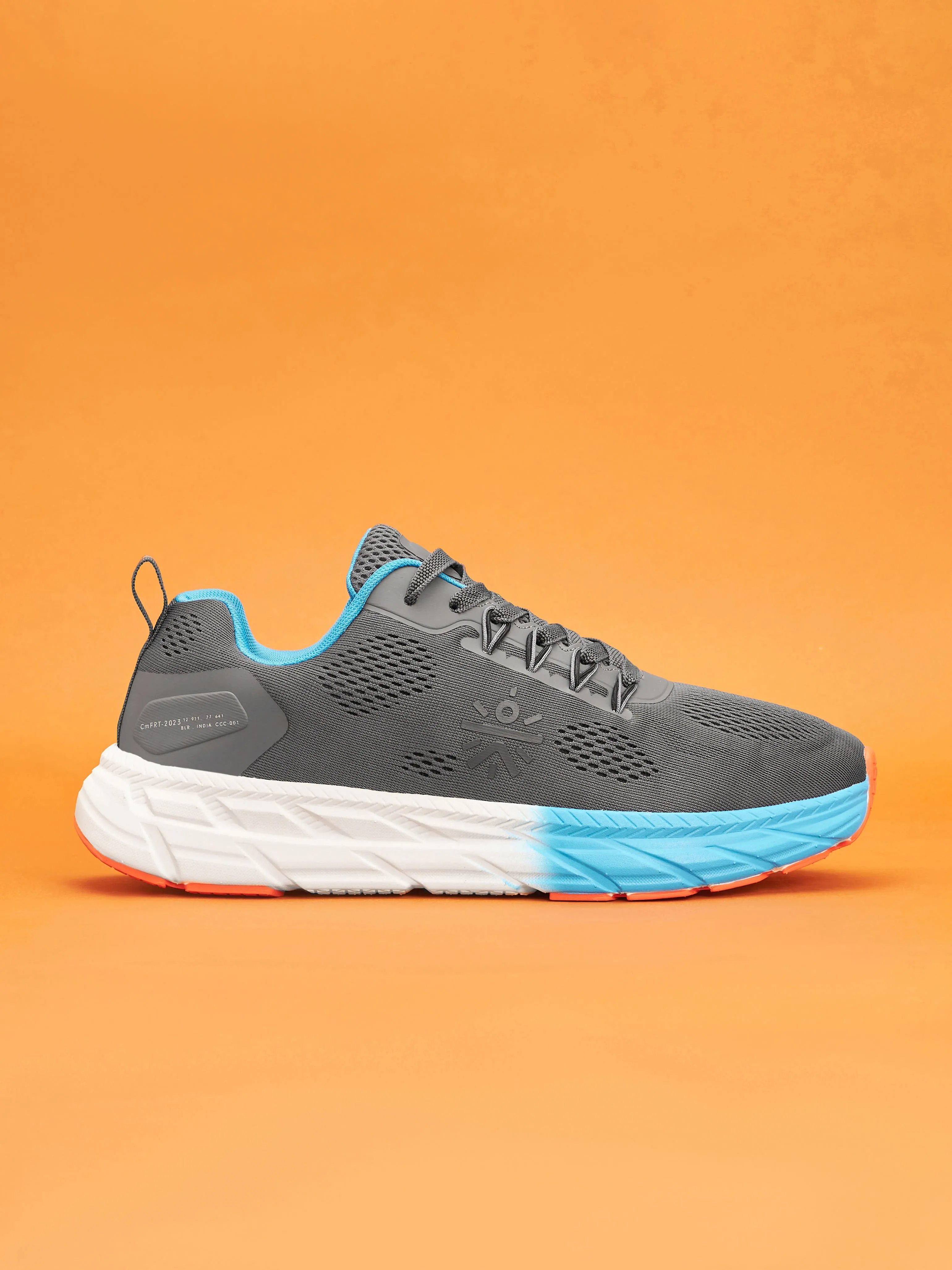 cult EZ  Ryde Men Running Shoes - Carbon Grey/Blue