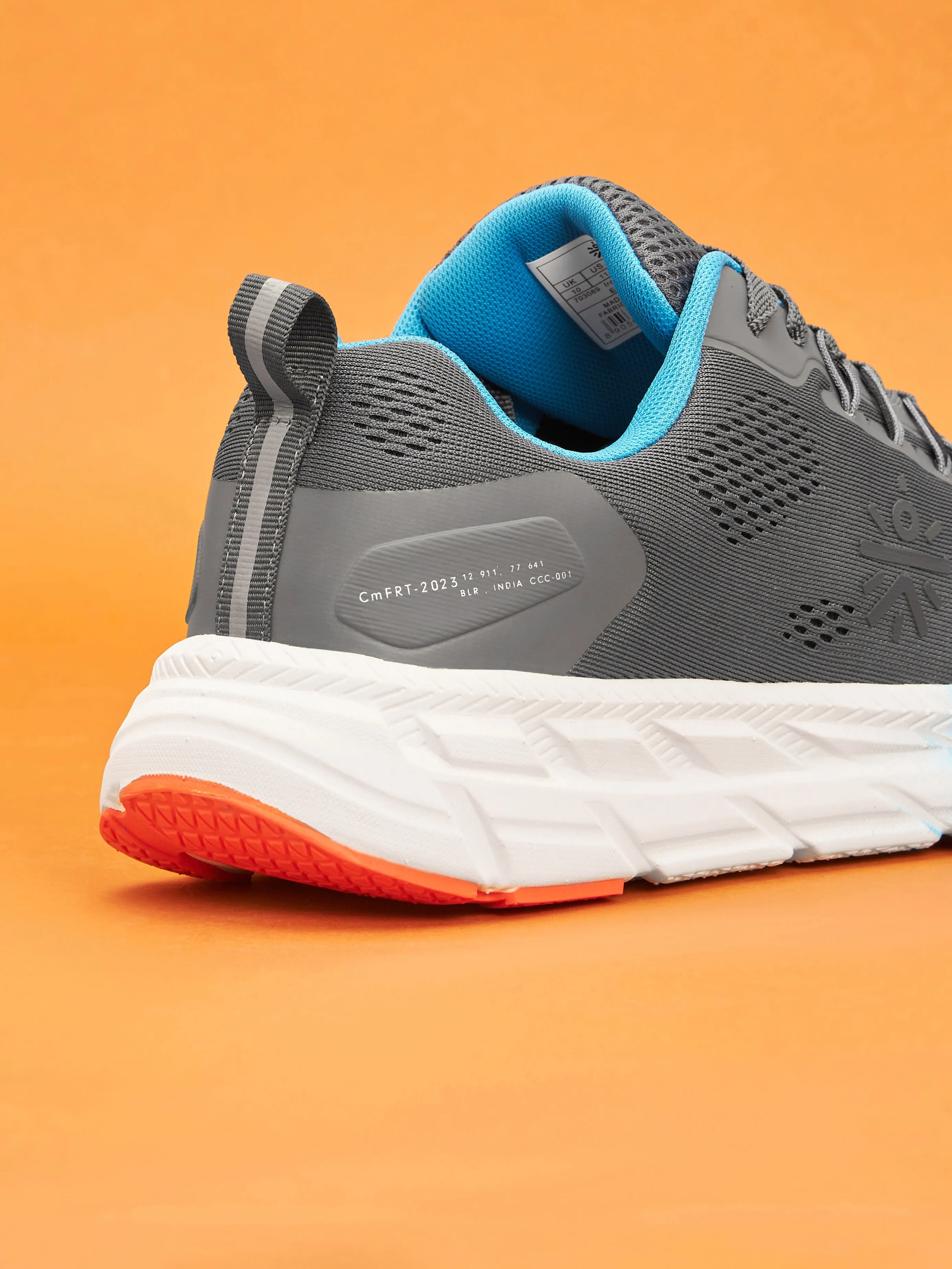 cult EZ  Ryde Men Running Shoes - Carbon Grey/Blue