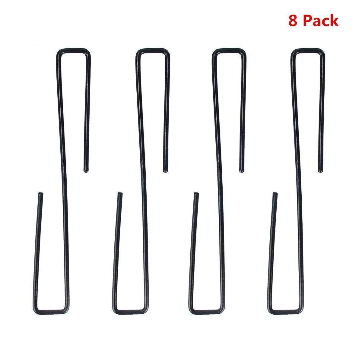 Cyberone Pack of 8 Handgun Pistol Hangers Stainless Steel Gun Hanger Vinyl Coated Hook Shelves Safes