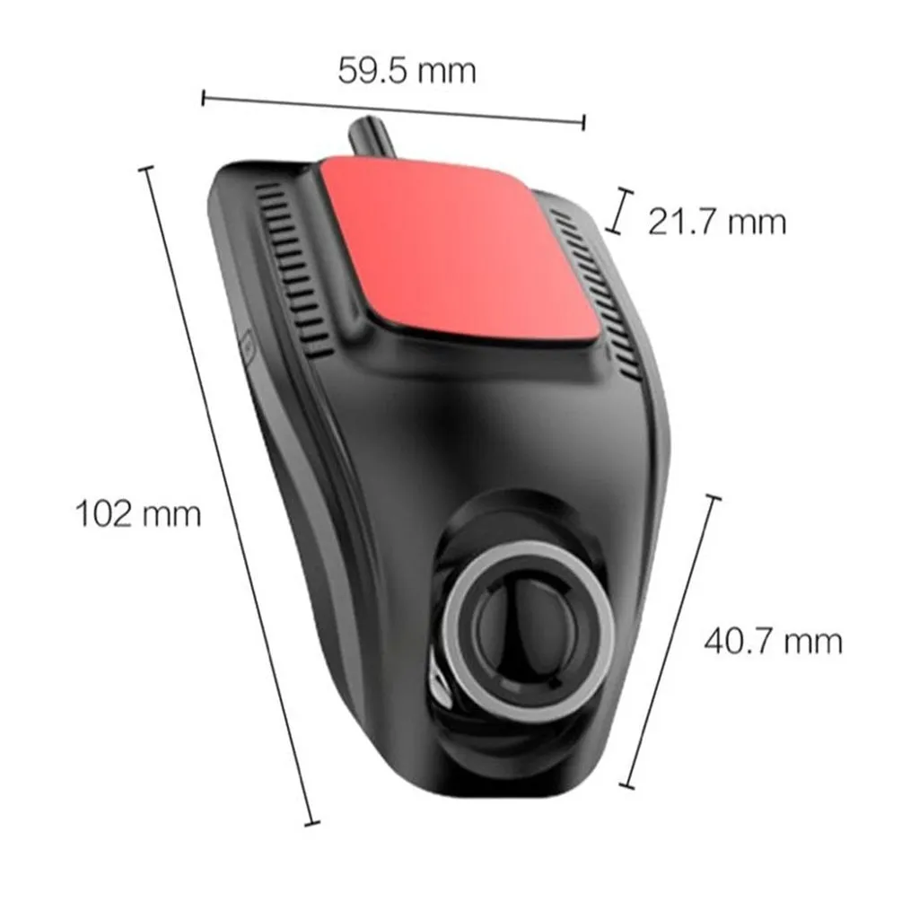 Dash Cam voiture DVR enregistreur caméra avec Wifi Full HD 1080p grand angle lentille G capteur vision nocturne