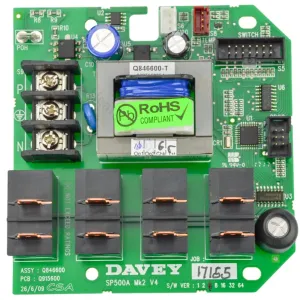 Davey SpaQuip Spa Power 500 54500 Circuit Board - SP500 MKII PCB