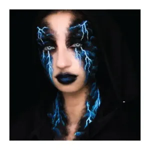 Day Glo Electric Blue Fx Makeup
