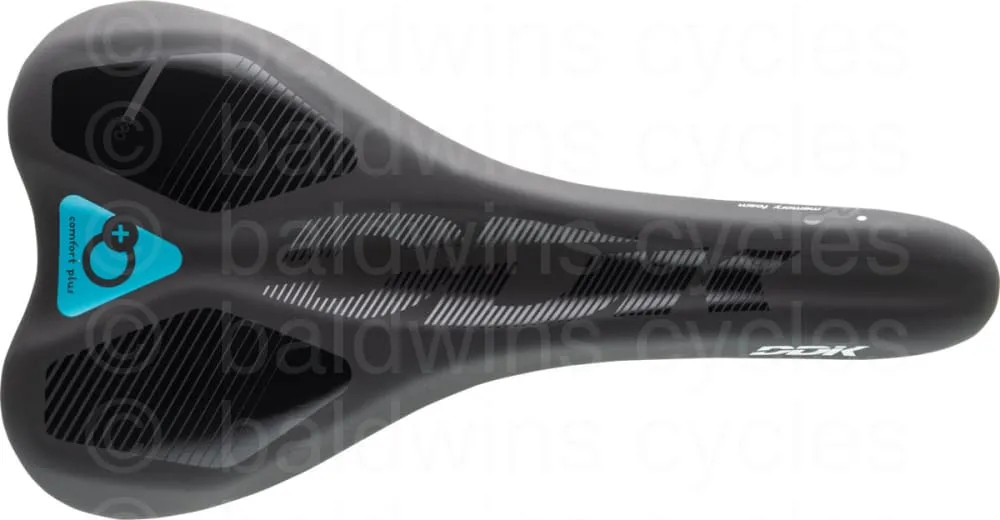 DDK 073MF - Comfort Plus Unisex MTB Saddle in Black