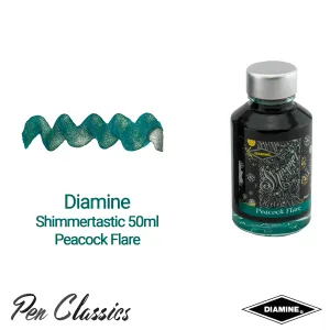 Diamine Shimmertastic Peacock Flare 50ml