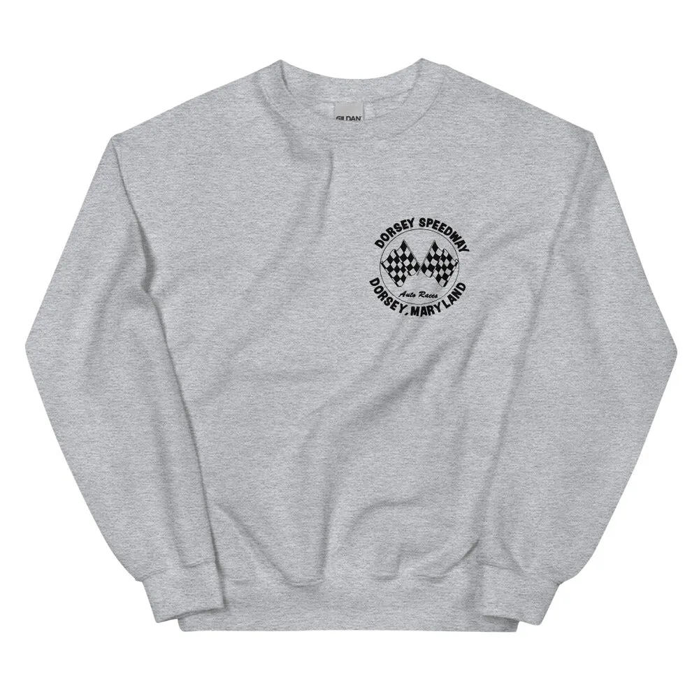 Dorsey Speedway Vintage Logo replica Unisex Gray Sweatshirt S-5XL