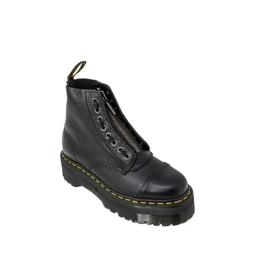 Dr. Martens Women's Black Leather Ankle Boots