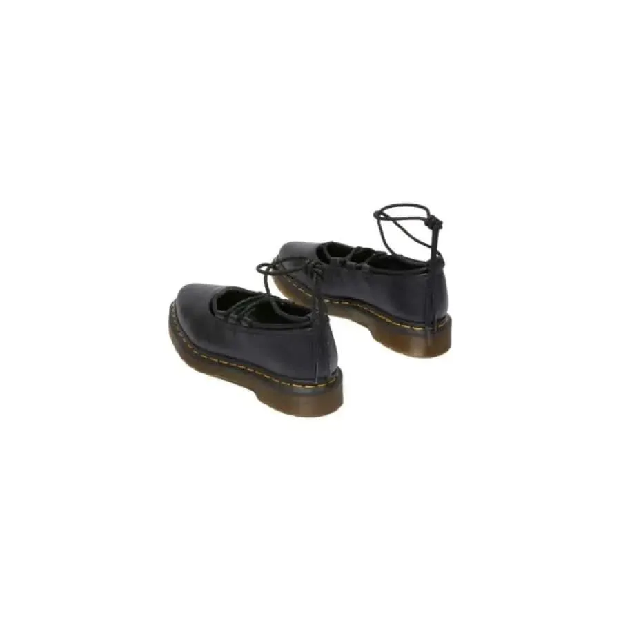 Dr. Martens Women's Slip-On Black Leather Flats