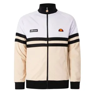 Ellesse Rimini Track Top In White/Off White