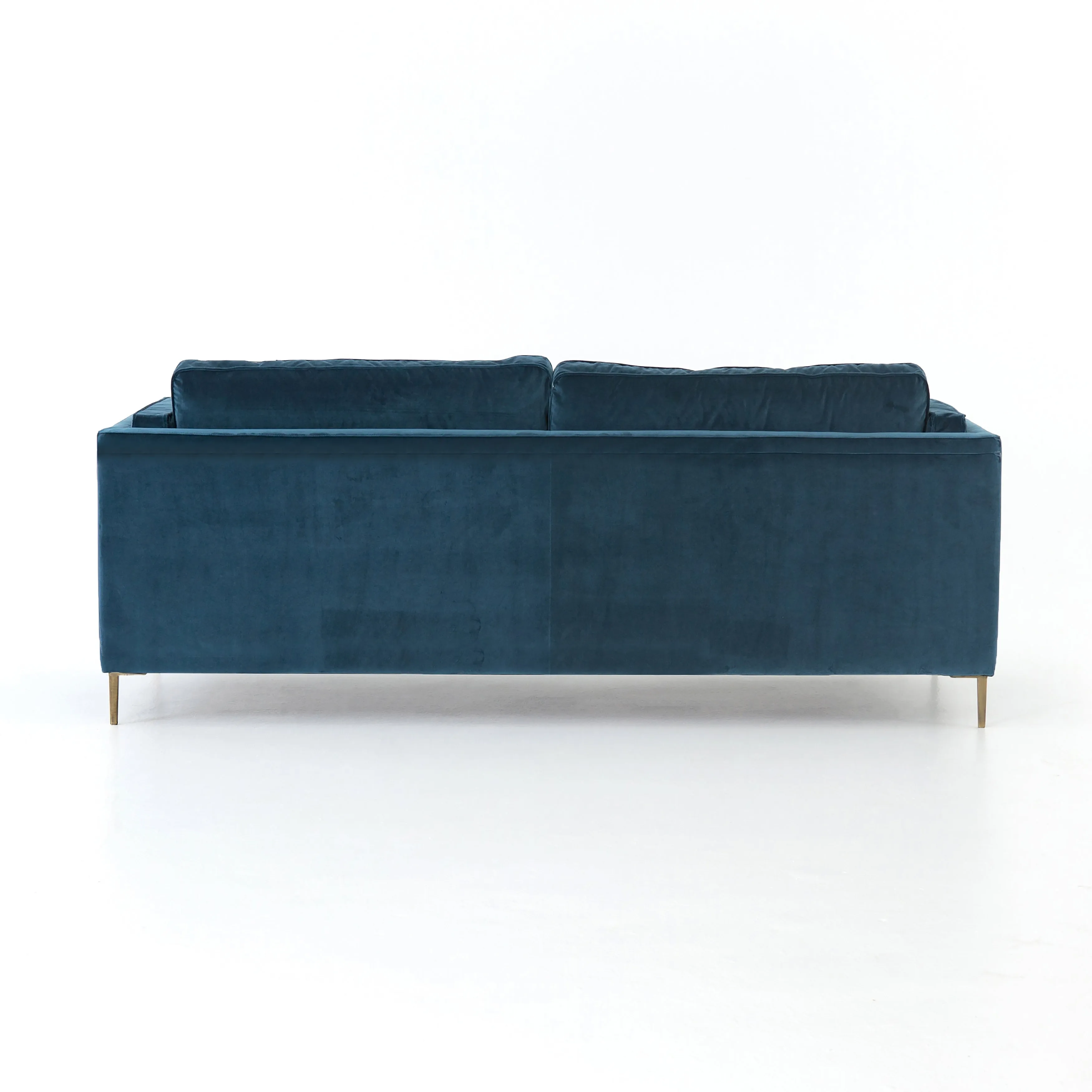 Emery Velvet Sofa - Sapphire Bay
