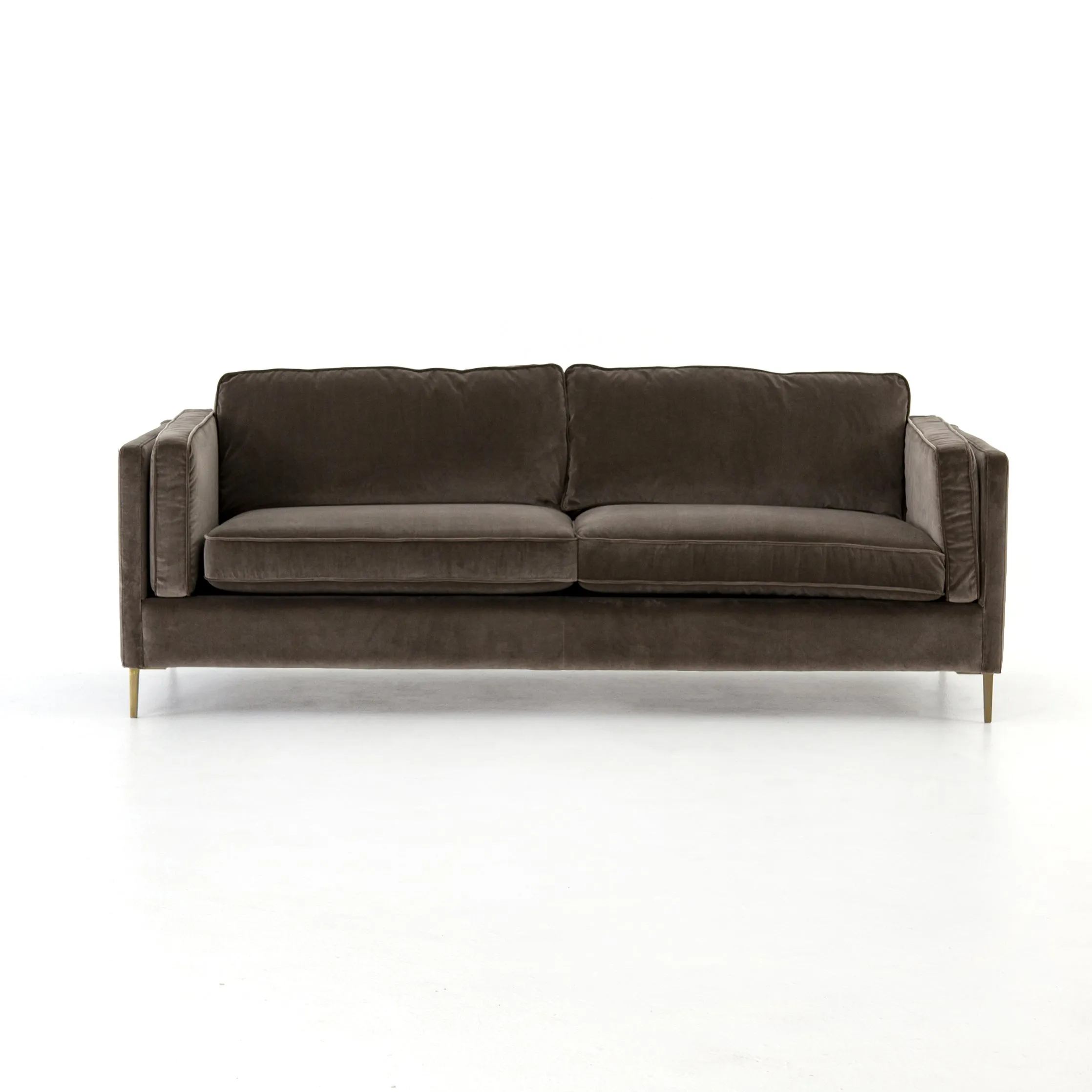 Emery Velvet Sofa - Sapphire Birch